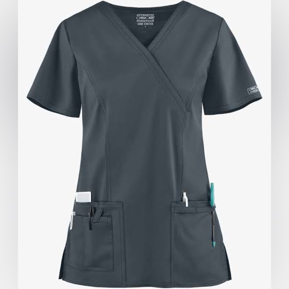 Cherokee WorkWear Scrub top - never worn!